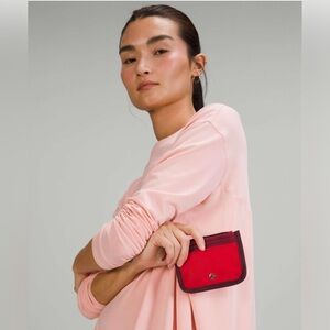 Lululemon True Identity Card Case in Grenadine Red / Mulled Wine / Cassis